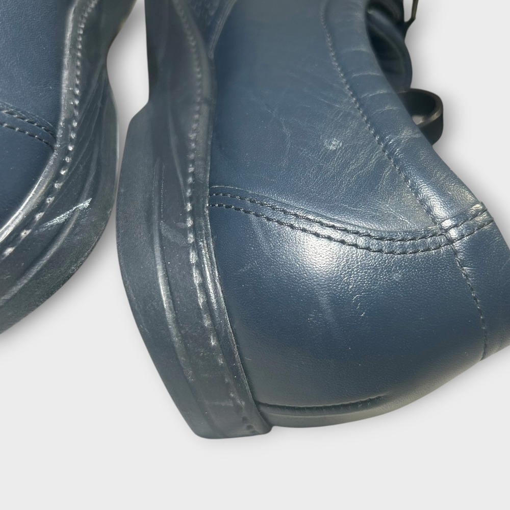 SAS Whisper Navy Blue Leather Comfort Walking Shoes Womens 10 N Narrow Oxford - Picture 7 of 9